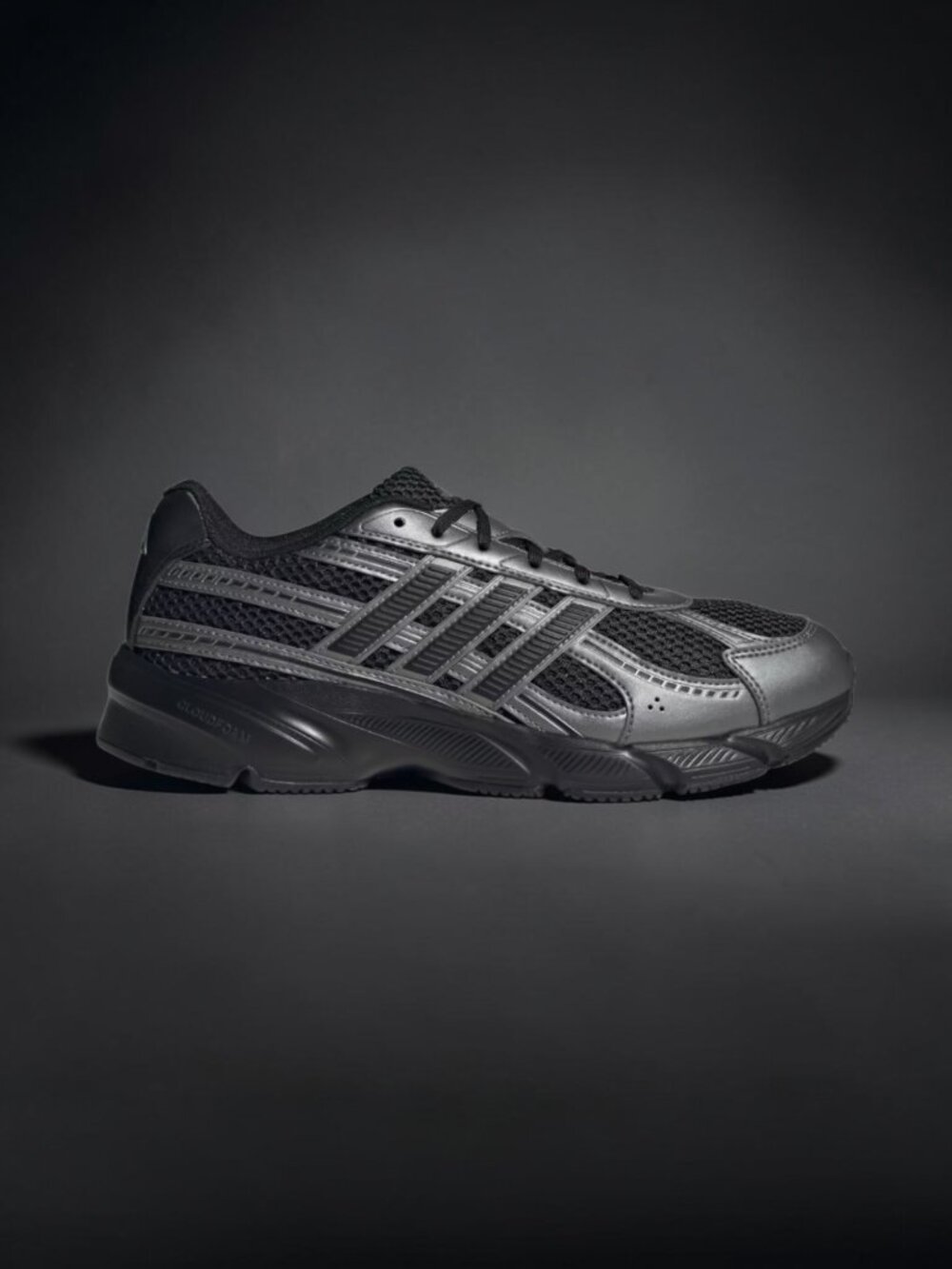 Adidas TechnoChaos 2000 Core Black Metallic Mens Size 11.5 JR7229 NEW W/Box